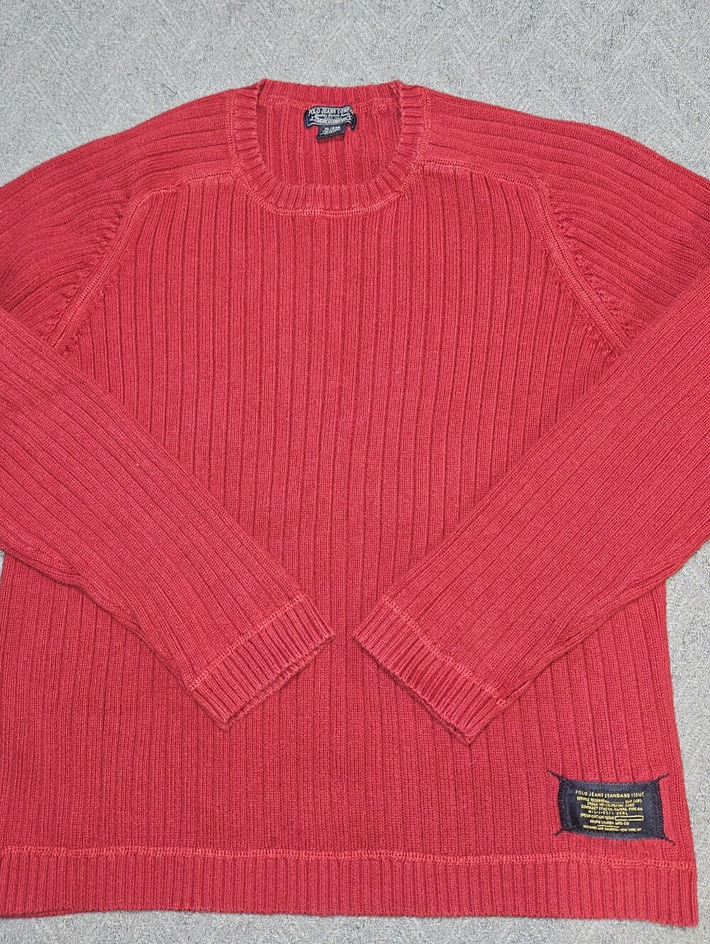 Men's Polo Knit Sweater